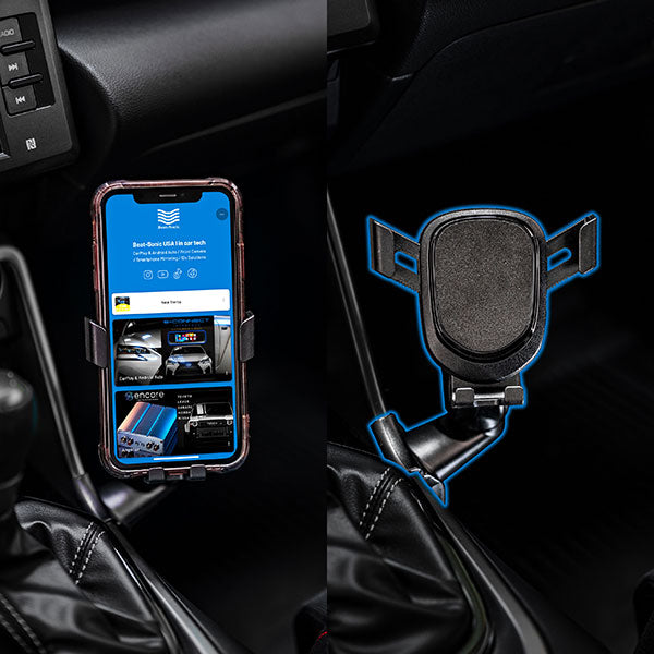 Beat-Sonic BSA62 Smartphone Holder Kit for 2022+ Toyota GR86 and Subaru BRZ - 0