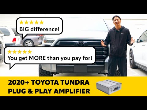 Beat-Sonic ENA-2T3 Plug and Play Encore Alpha Power Amplifier Kit for Select 2018+ Toyota Models-7