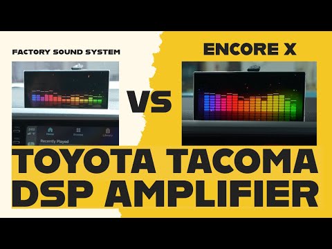 Beat-Sonic ENX-T315 Encore X DSP Power Amplifier for 2020-2023 Toyota Tacoma without JBL and with 6 speakers - 0