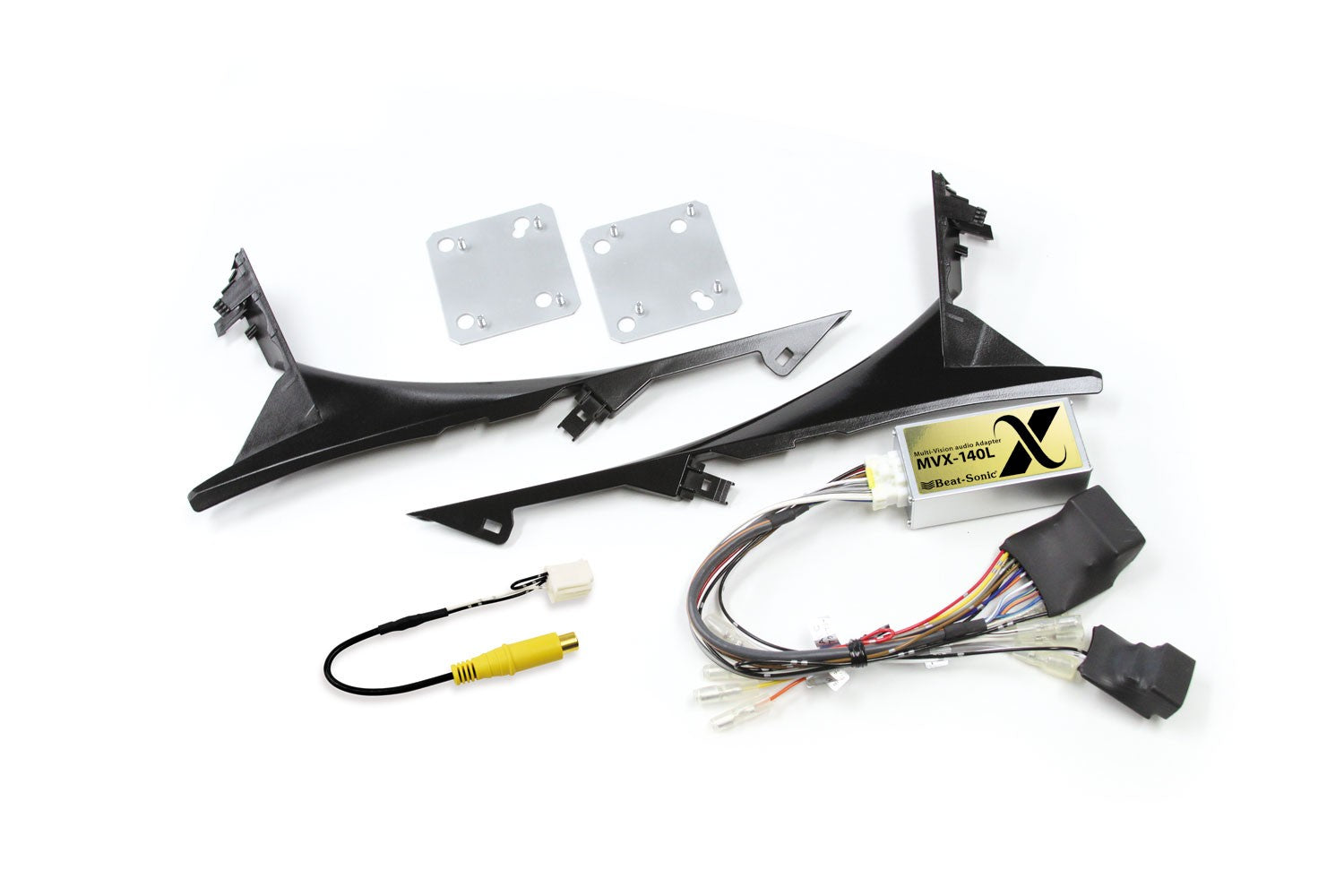 Beat-Sonic MVX-140L 2006-2009 Lexus IS 250, IS 350, IS-F Double DIN Kit Integration Adapter Kit (With factory NAV) - Beat-Sonic USA